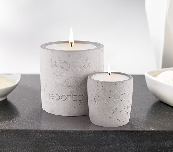 two Rooted Candle