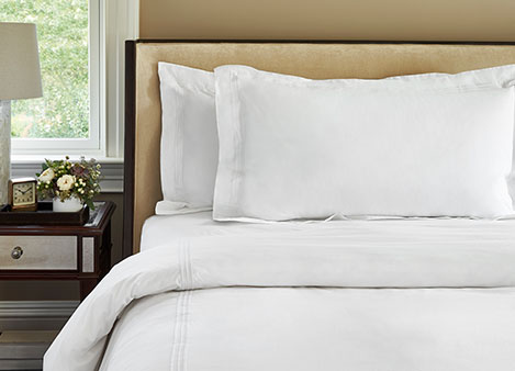 Embroidered Duvet Cover & Shams Set