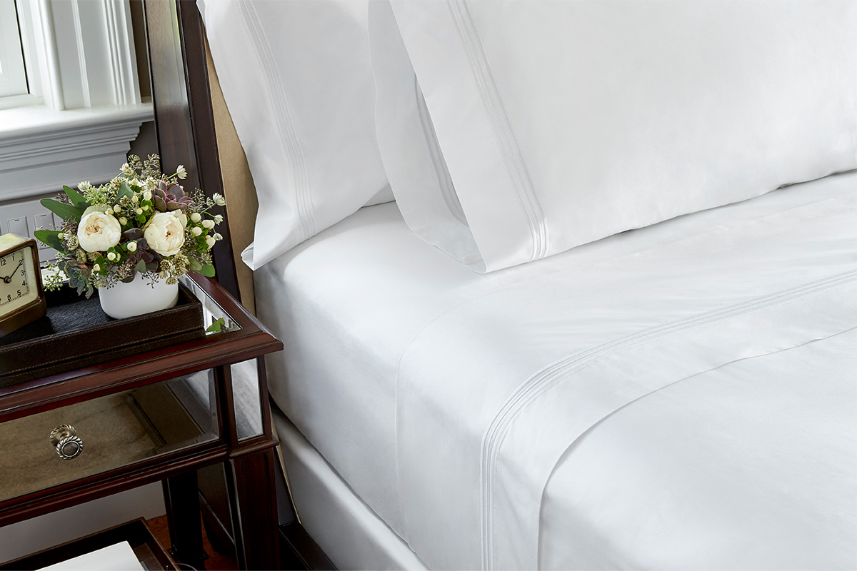 Signature Fitted Sheet  Sheraton Cotton Percale Sheets, Duvets, Mattress  Toppers and More